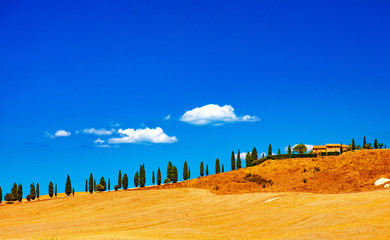 Paysages de Toscane, Italie