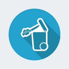 Separate waste collection icon