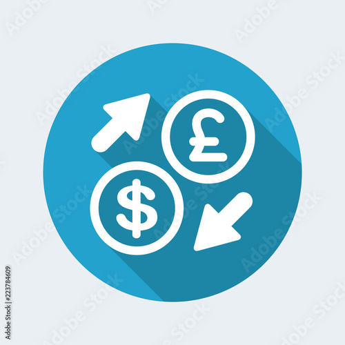 Dollar Sterling Foreign Currency Exchange Icon Stock Image And - 