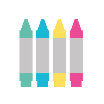 graphic design colors crayons pencil draw