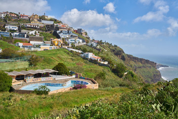 Abandoned pool in Caniço, near Funchal, Madeira