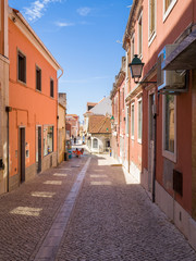 Fototapeta na wymiar Pedestrian Alley Street - Portugal 