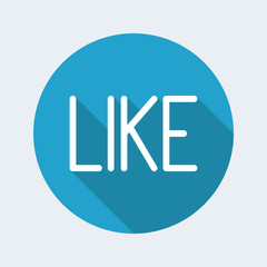 Like - Vector icon for computer website or application