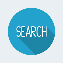 Digital search - Vector icon for computer website or application