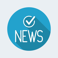 News online - Vector icon for computer website or application