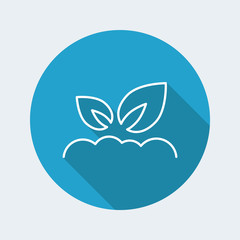 Nature icon - Thin series