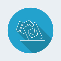 Choice icon - Thin series