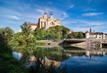 Foto op Plexiglas Benediktinerkloster Stift Melk  © EKH-Pictures