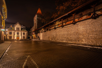 Fototapeta na wymiar Kraków nocą #11