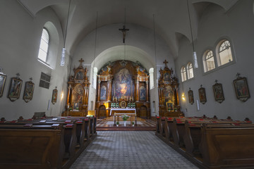 Fototapeta na wymiar The Capuchin Church (Kapuzinerkirche) in Vienna