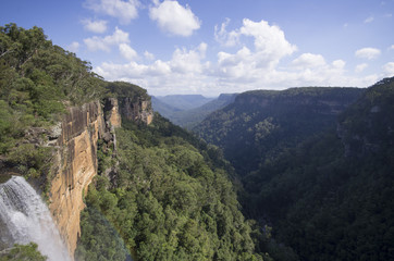 Fototapeta na wymiar Blue Mountains en Australie
