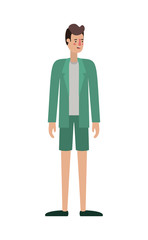 young man avatar character