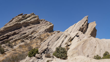 Fototapeta na wymiar Vasquez Rocks, Mountains, California