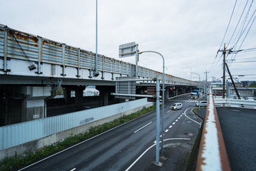 東北自動車道 岩槻IC付近