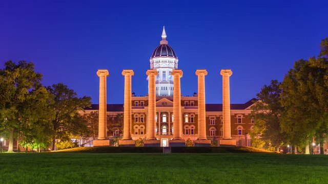 Columbia, Missouri, USA Historic Campus