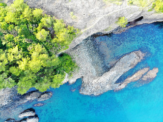 Aerial View of Nanatsugama Bay, Saga, Japan