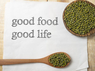 Good Healthy Food Concept, Health Lifestyle Motivational Inspirational Quotes