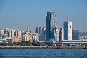 Fototapeta na wymiar Xiamen Urban buildings