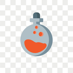 Potion vector icon isolated on transparent background, Potion logo design