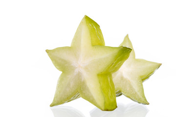 Fototapeta premium Star apple on white background