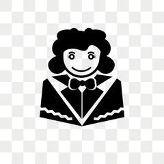 Lincoln vector icon isolated on transparent background, Lincoln logo design