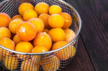 Cherry tomatoes, frozen vegetables