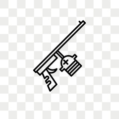 Welder vector icon isolated on transparent background, Welder logo design