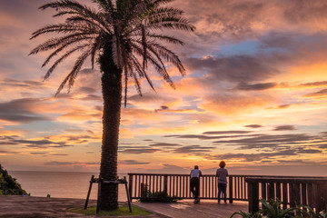 日南海岸堀切峠の夜明け9