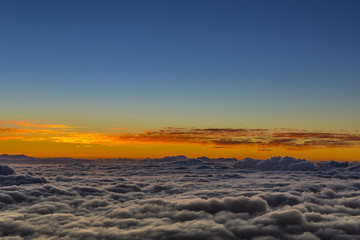 Fototapeta na wymiar Haleakala Sunset
