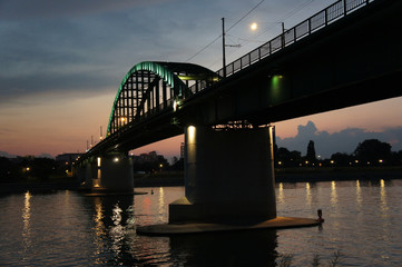 Old bridge in Belgrade