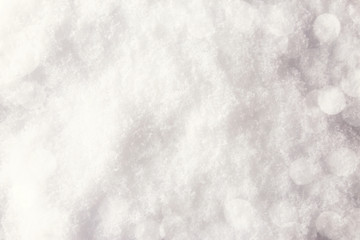 A Background of Freshly Fallen White Snow