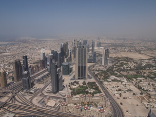 Naklejka na ściany i meble aerial view of the city