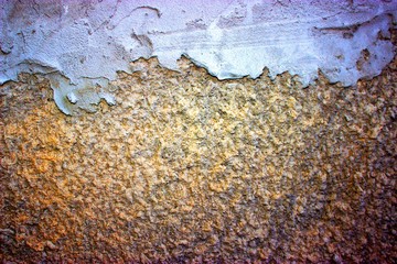 abstraction of a putty wall