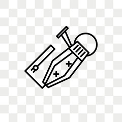 Angle grinder vector icon isolated on transparent background, Angle grinder logo design