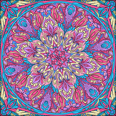 vector seamless mandala