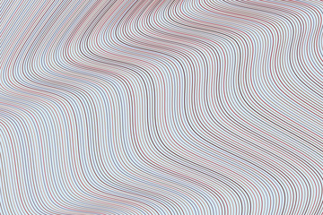 Artistic line, curve & wave background pattern abstract. Graphic, texture, details & style.