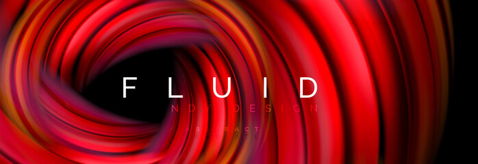 Flowing glowing color motion concept, trendy abstract layout template for business or technology presentation or web brochure cover, wallpaper