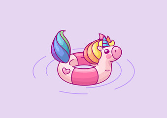 vector volume rainbow unicorn