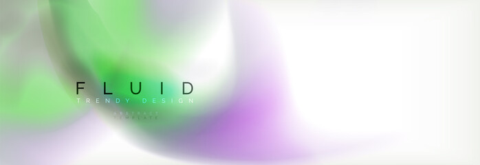 Abstract background holographic liquid colors design