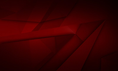 Abstract dark red background, polygonal brushed texture