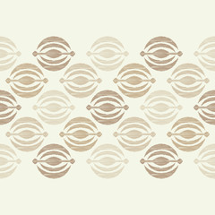 Ethnic boho seamless pattern. Embroidery. Traditional ornament. Geometric background. Tribal pattern. Folk motif. Can be used for wallpaper, textile, invitation card, wrapping, web page background.