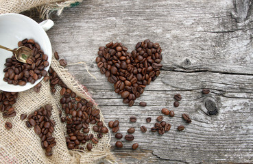 Kaffee mit Herz