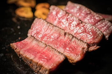 Plexiglas foto achterwand Steak Chateaubriand © naka
