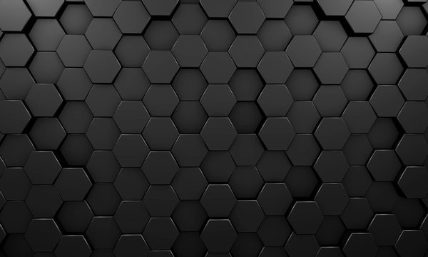hexagon background © keralagreen