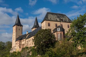 Fototapeta na wymiar Schloss Rochlitz, Sachsen, Deutschland