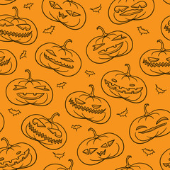 Pumpkins pattern