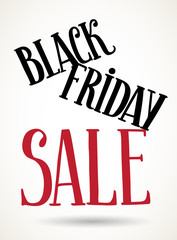 Black Friday sale banner template