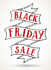 Black Friday sale banner template