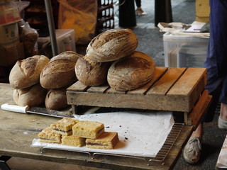 Brot auf dem Bauernmarkt