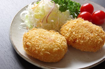 ポテトコロッケ　コロッケ　和食　家庭料理